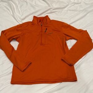 Men's Orange Patagonia Pullover Layer